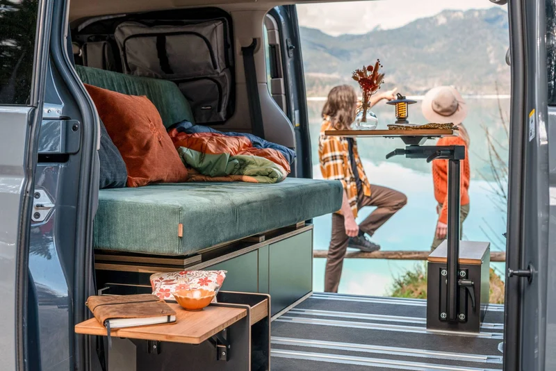 Samba Vanlife – Koch- und Schlafsystem