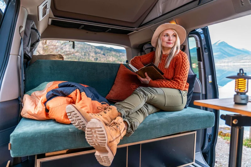 Samba Vanlife – Koch- und Schlafsystem