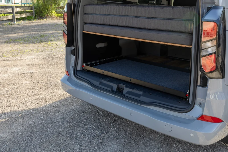 Heckablage mit -auszug – vanexxt/Ford Tourneo Custom