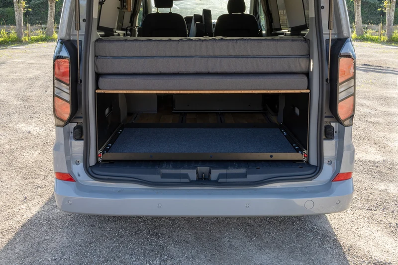 Heckablage mit -auszug – vanexxt/Ford Tourneo Custom