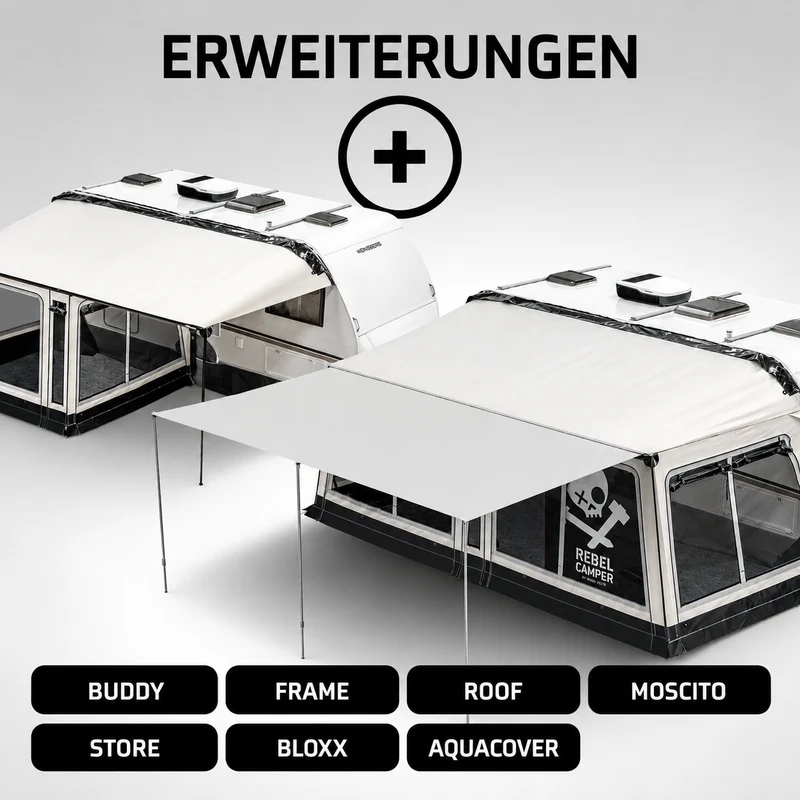 WIGO REBELCAMPER Rolli Plus Ocean