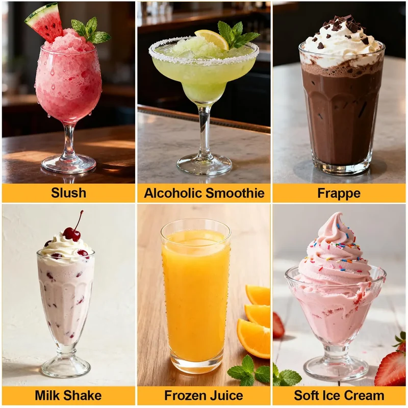 2-in-1 Eismaschine & Slush-Eis mit Griff, 3 l | Präzise Kühlung & Schnellgefriergerät
