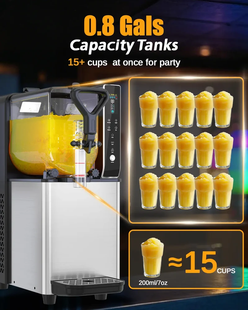 RLC3*1 Slush-Eis-Maschine für Zuhause | Eismaschine für Zuhause