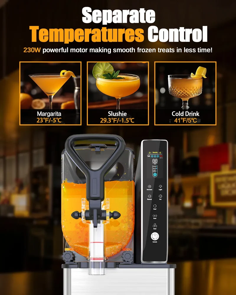 RLC3*1 Slush-Eis-Maschine für Zuhause | Eismaschine für Zuhause