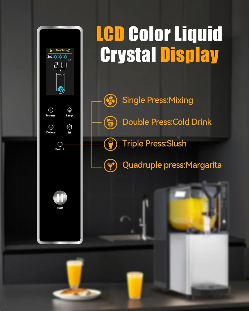 RLC3*1 Slush-Eis-Maschine für Zuhause | Eismaschine für Zuhause