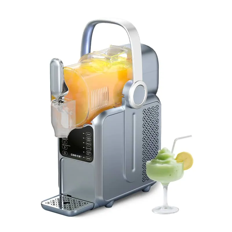 Slushy-Maker für zu Hause mit Griff, 3 l | Maschine für präzises Kühlen und Schnellgefrieren von Getränken | GSEICE