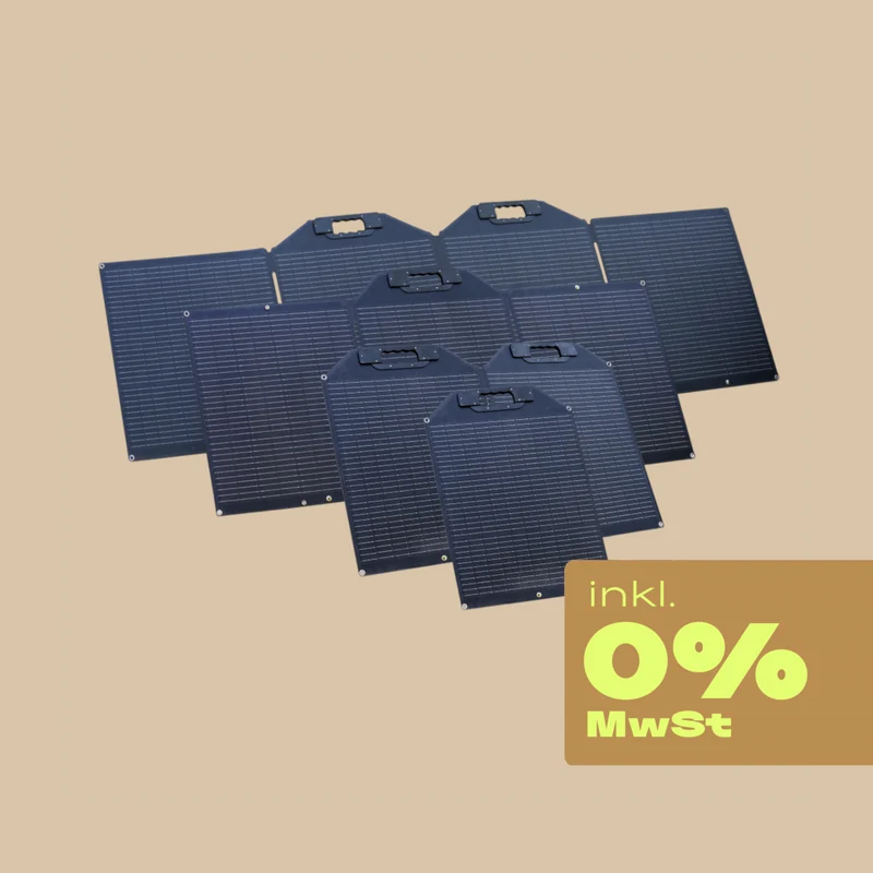 Faltbares SolarPanel 2.0 B-Ware - 0% MwSt.