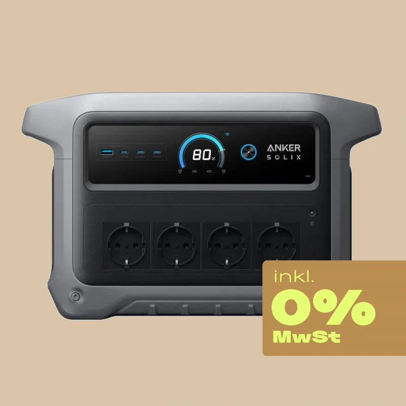 Anker SOLIX C1000X Gen 2 Powerstation - 1024 Wh - 0% MwSt.