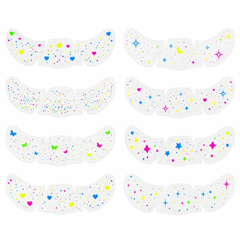 Glow in the Dark Sommersprossen Tattoos
