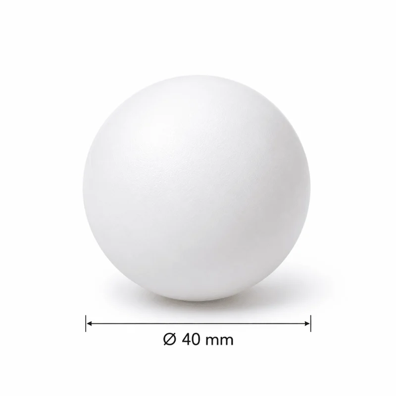 Beer Pong Bälle Weiß