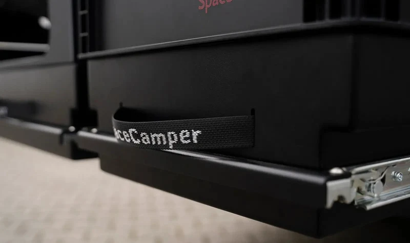 SpaceSlide Heckauszug/Lastenauszug für VW T7 von SpaceCamper Modular