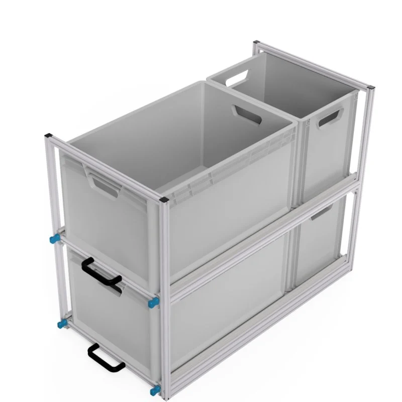 Heckauszug für Kastenwagen 5,40m + Einbau