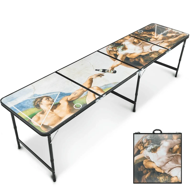 BEER PONG TISCH "SCHAFFUNG DES BIERES"