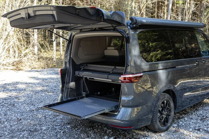 Heckauszug VW California Beach Tour (T7)