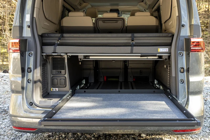 Heckauszug VW California Beach Tour (T7)