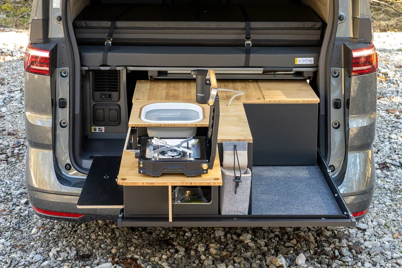 Heckauszug VW California Beach Tour (T7)