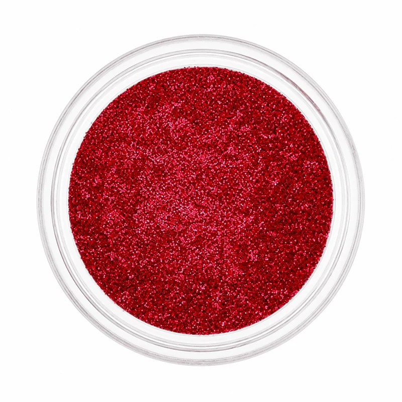 Eco Bio Glitzer Rot