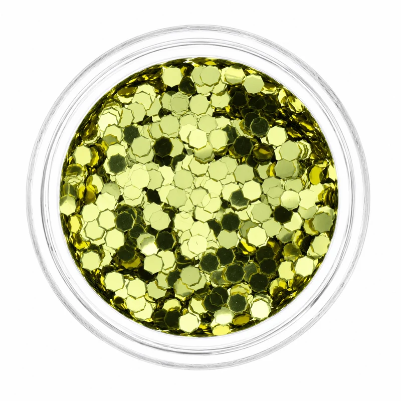 Eco Bio Glitzer Gold