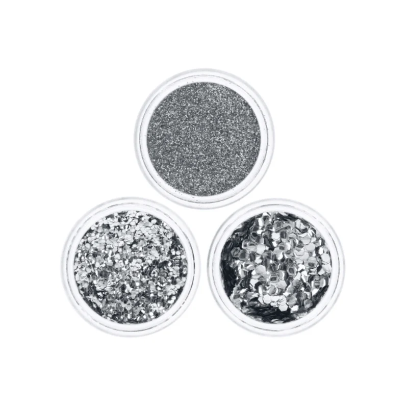 Eco Bio Glitzer Silber