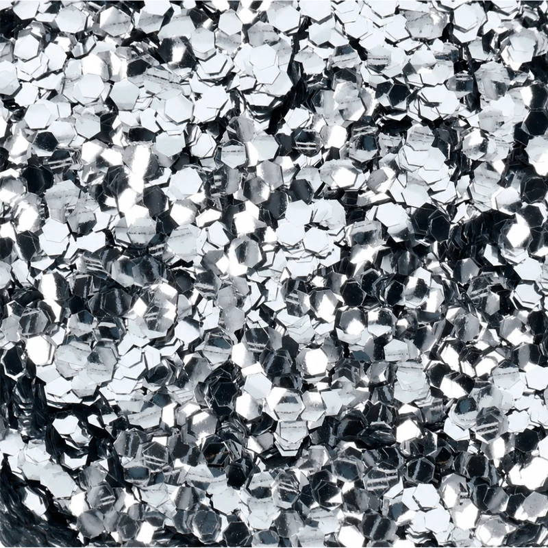 Eco Bio Glitzer Silber