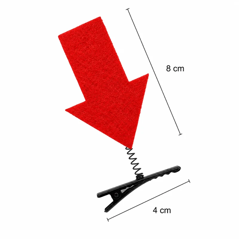 Pfeil Clips 8er Set – Lustige Festival Clips