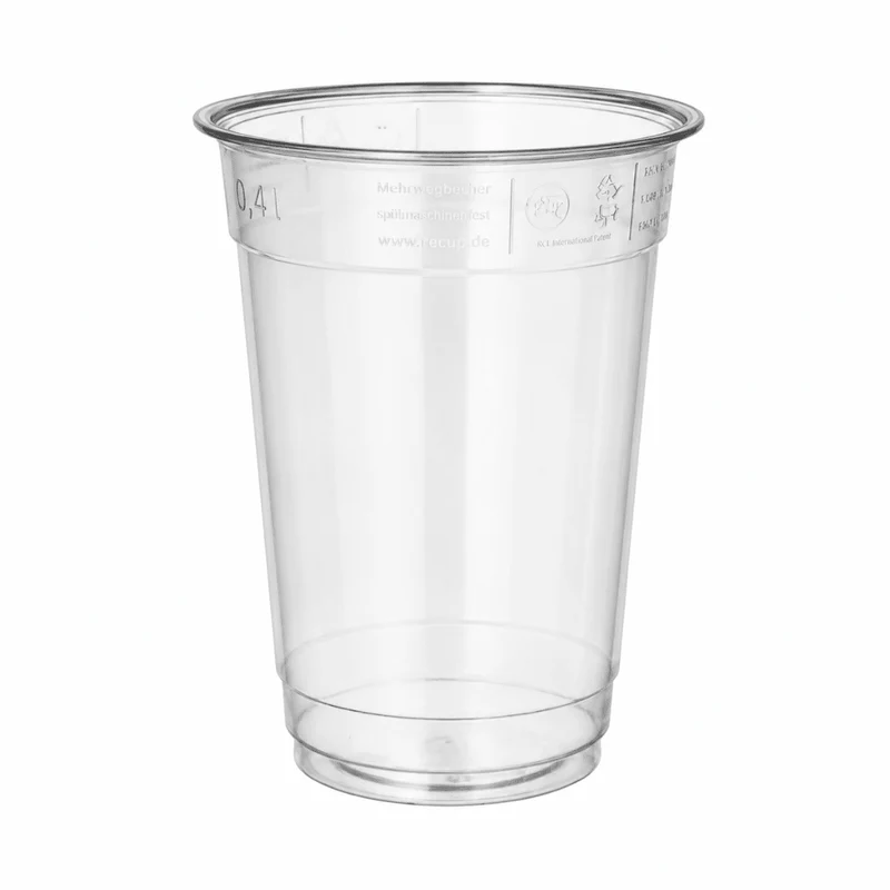 50 PET Hurricane Becher 0,4 l