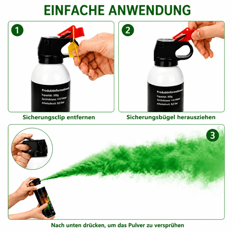 Holy Farbpulverlöscher Grün