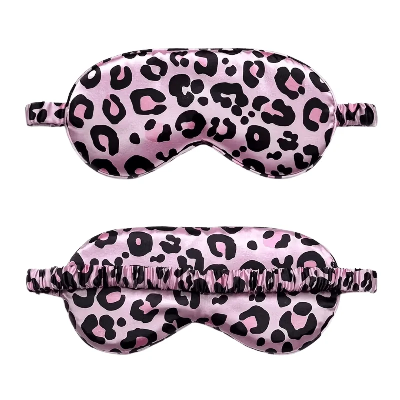 Leopard Schlafmaske Rosa Leo