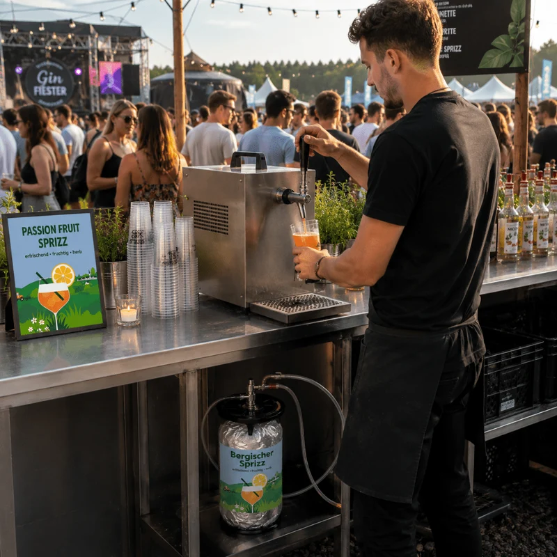Bergischer Sprizz 20L Key Keg Cocktail Fass