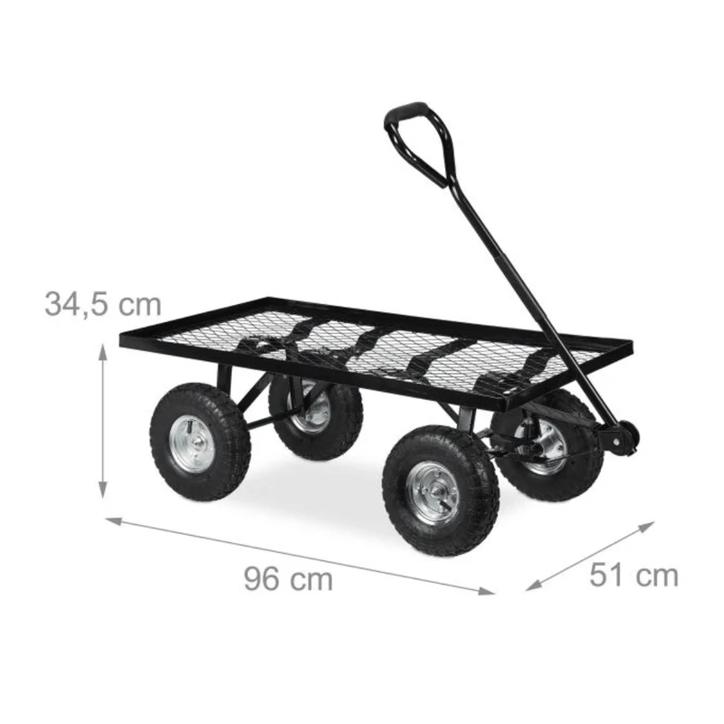 Festival Plattformwagen mit Luftreifen