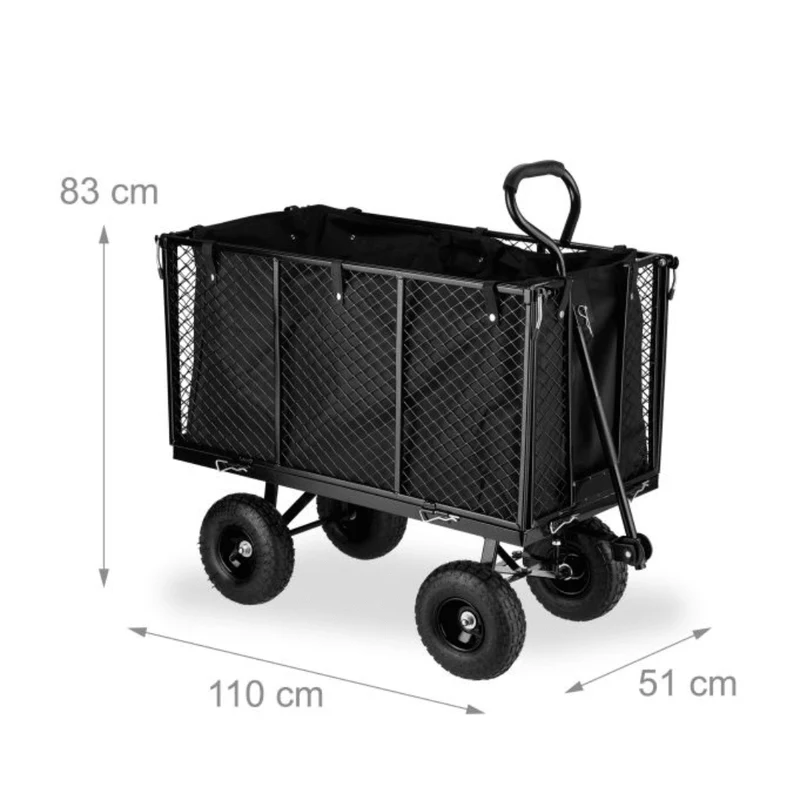 Festival Lastenwagen Hoch mit Luftreifen