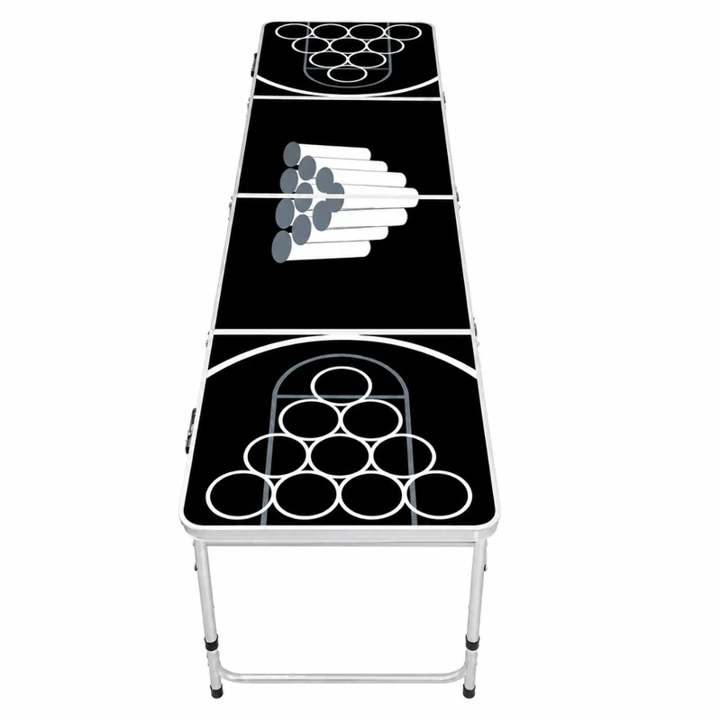 Beerpongtisch Black Cups