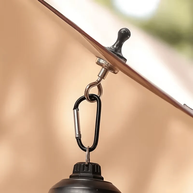 Magnetischer Campinghaken mit Karabiner