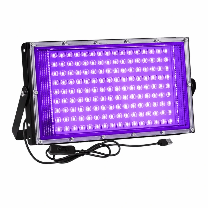 UV Schwarzlicht Festival Strahler mit 144 LEDs