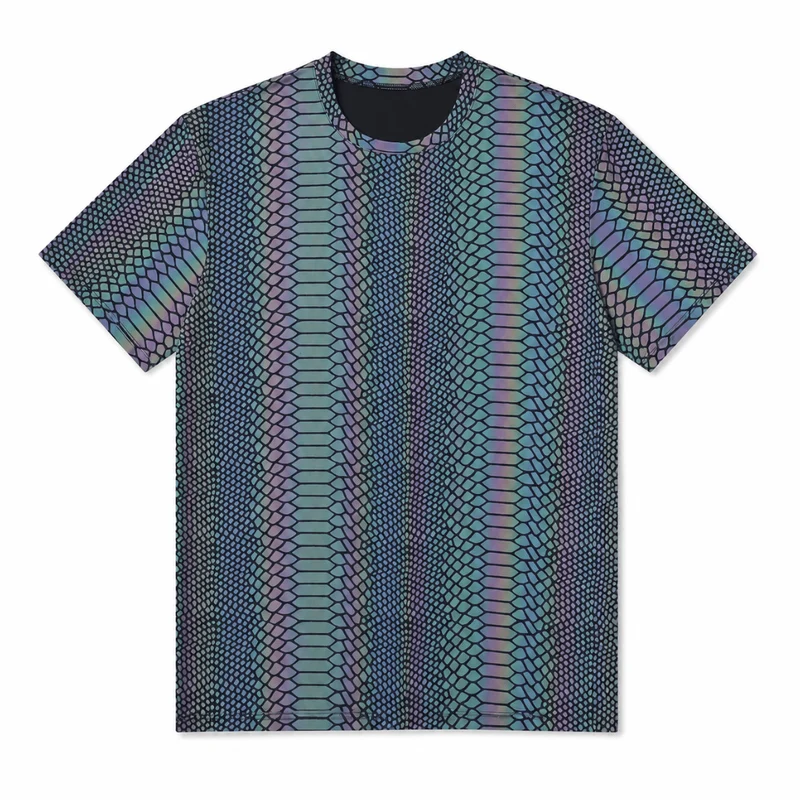 Reflektierendes T-Shirt Neon Snake