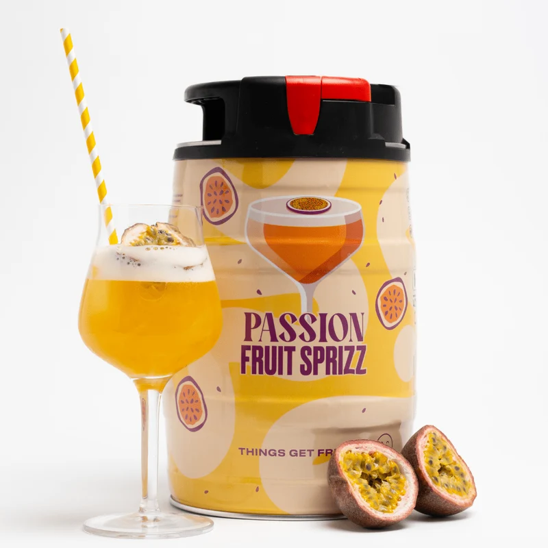 Passion Fruit Sprizz 5 Liter Fass