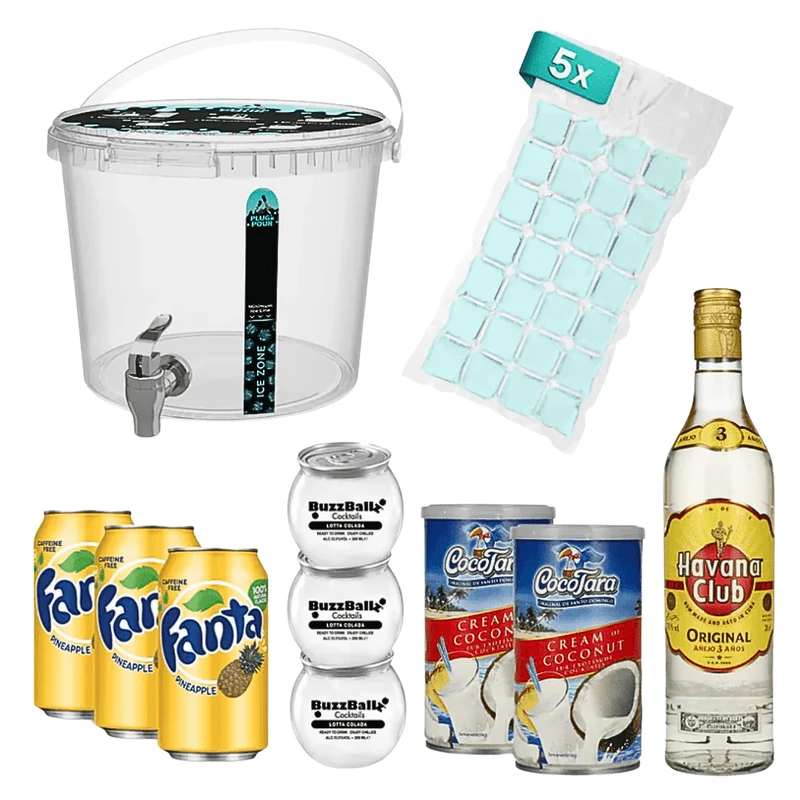 Sip Tank Cocktail Set Pina Colada Rum