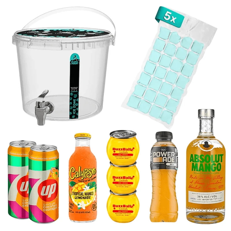 Sip Tank Cocktail Set MangHoe Absolut Mango