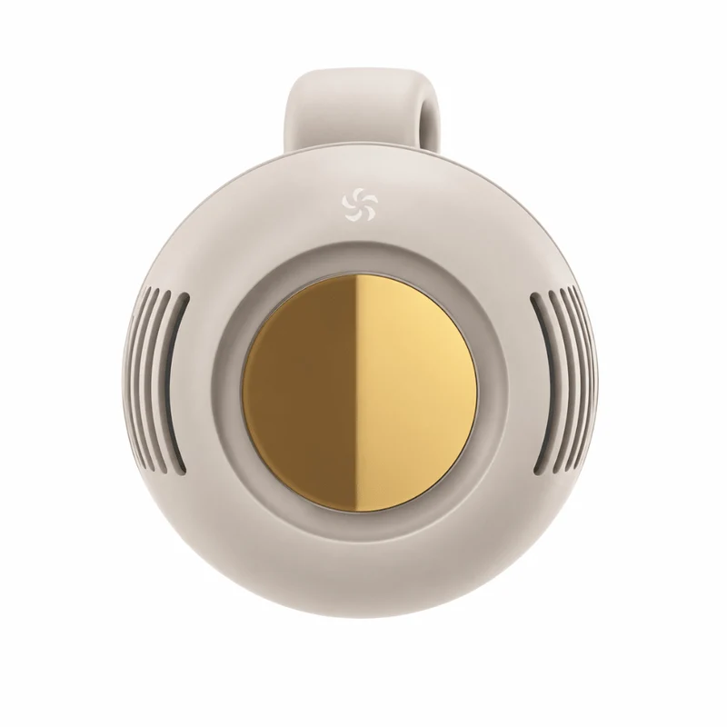 Tragbarer Mini Ventilator mit Clip Weiß