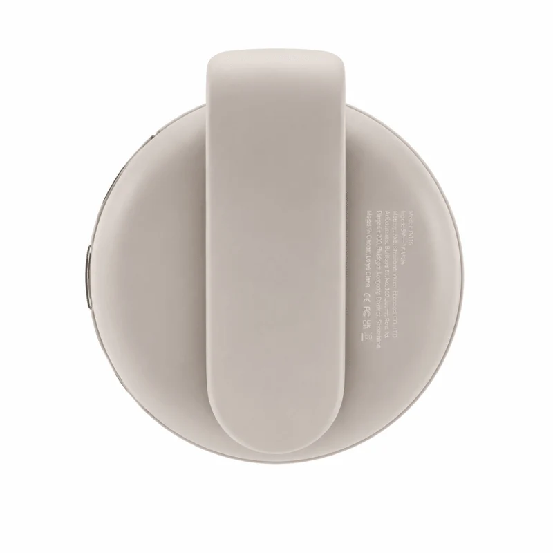 Tragbarer Mini Ventilator mit Clip Weiß