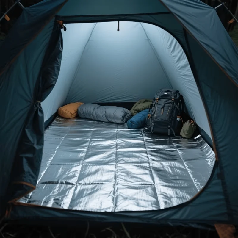 Camping Unterlage 200 × 150 cm