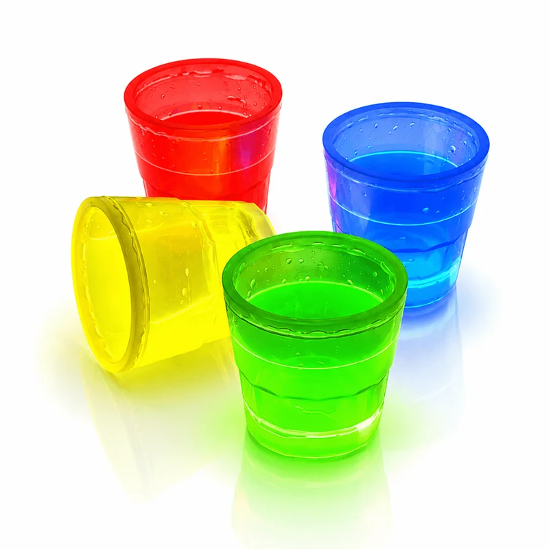 Knicklicht Shotbecher 4er Bundle