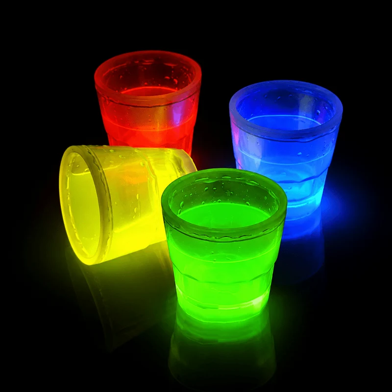 Knicklicht Shotbecher 4er Bundle