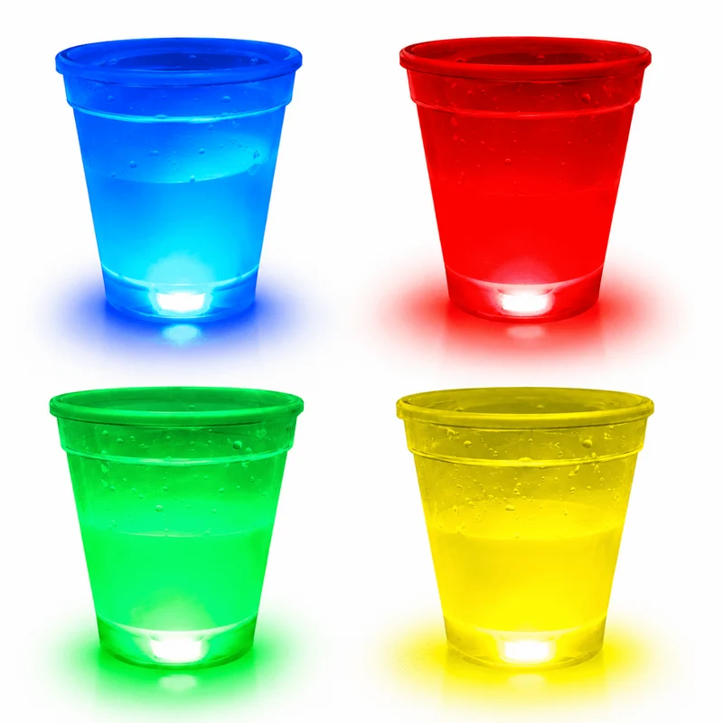 Knicklichtbecher 4er Bundle 250 ml