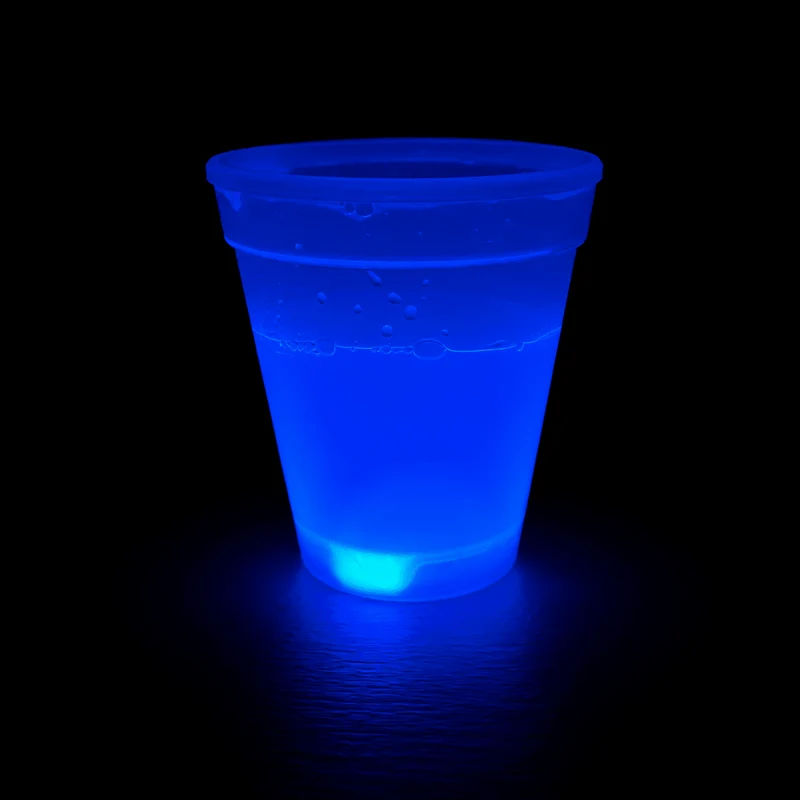 Knicklichtbecher Blau 250 ml