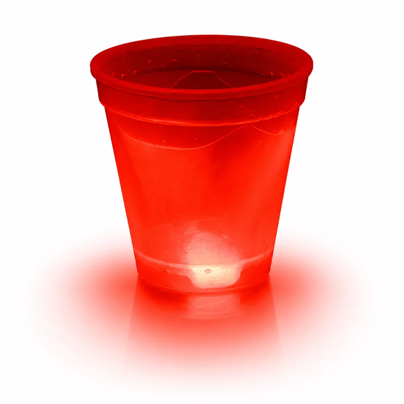 Knicklichtbecher Rot 250 ml