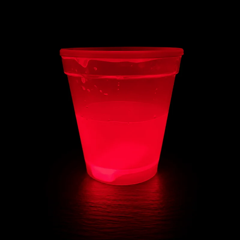 Knicklichtbecher Rot 250 ml