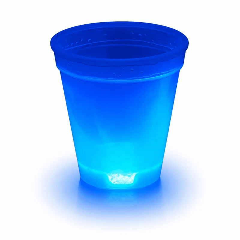 Knicklichtbecher Blau 250 ml