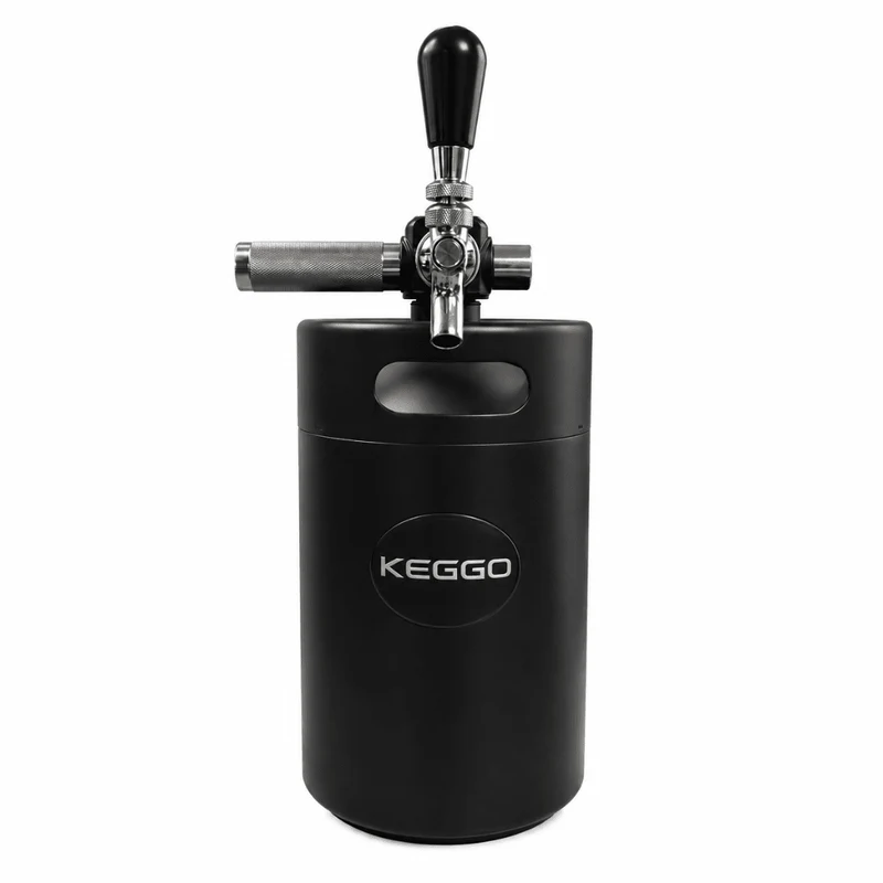 Keggo 4L Schwarz – Mobiles Cocktail- & Spritzfass