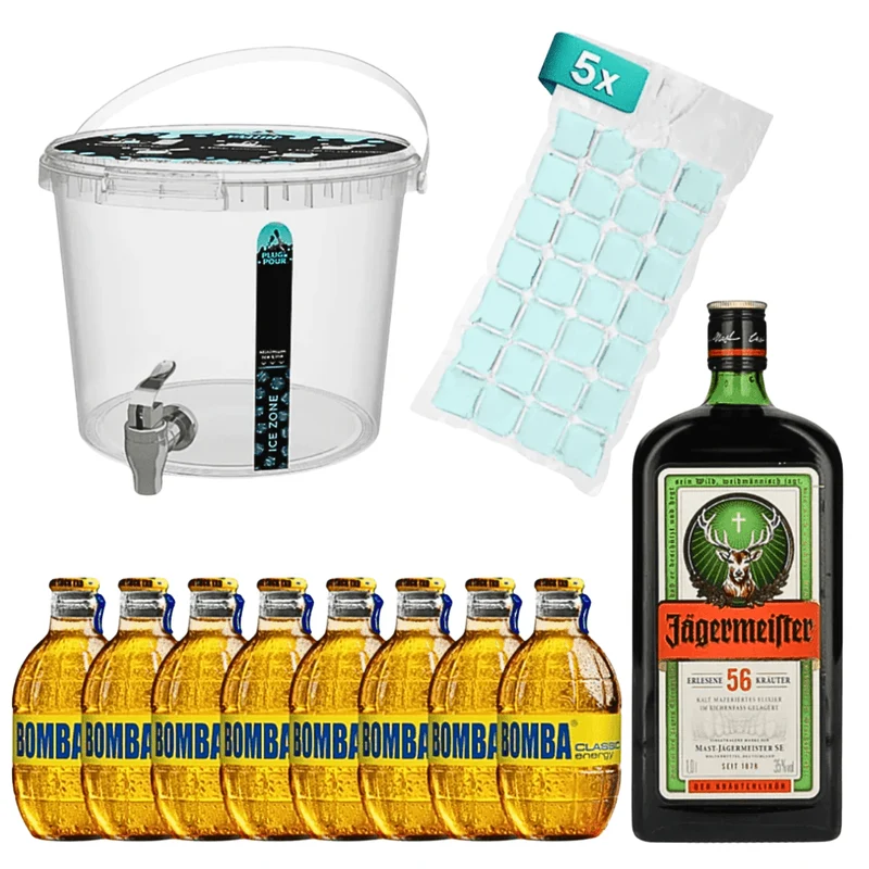 Sip Tank Cocktail Set Jägermeister Bomba Energy